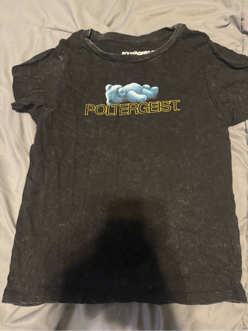 Poltergeist Graphic Tee with Blue Baby Logo